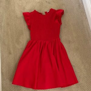 english factory red dress!